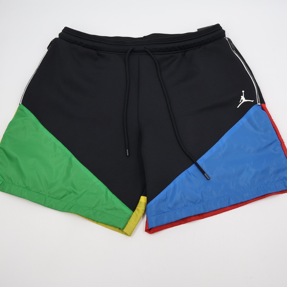 Jordan Quai 54 Shorts Mens XL Black Multi Colorblock CK0489-010 Jumpman
